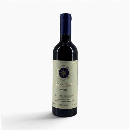  Sassicaia 2018 1 Half-Bot  