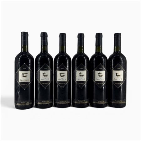  Super Tuscan / Merlot  Antinori / La Braccesca 1996 6 Bot  
