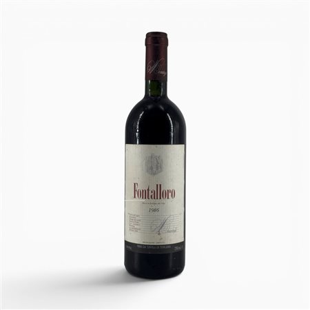  Super Tuscan / Sangiovese Fontalloro Felsina 1986 1 Bot  