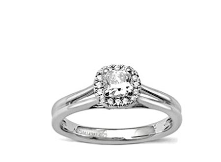 ANELLO IN ORO CON DIAMANTI NATURALI PER 0,31 CT