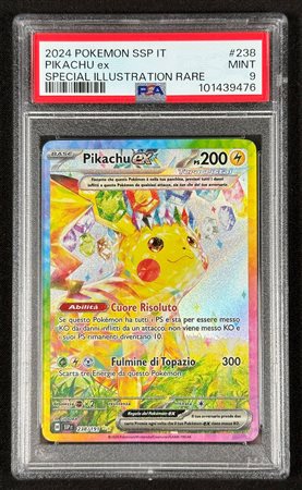 Pokémon - Pikachu Ex SSP 238 Italian - PSA 9