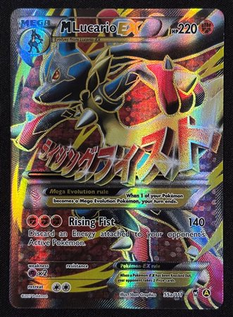 Pokémon - MLucario Ex Colpi Furiosi FFI 55a ENG - RAW