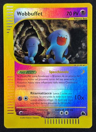 Pokémon - Wobbufett Reverse Skyridge SK 45 ITA - RAW