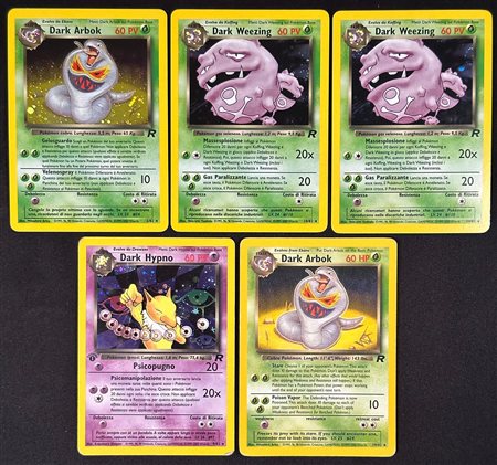 Pokémon - Lotto Team Rocket Holo ITA - RAW