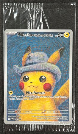 Pokémon - Pikachu with gray felt hat SVP 085 ENG - SEALED