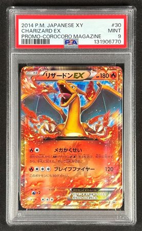 Pokémon - Charizard - CoroCoro Magazine Promo 2014 - Versione Giapponese - PSA 9