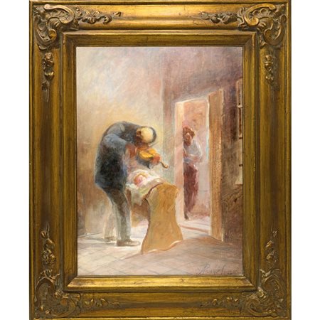 Pietro  Angelini (Forlì  1888 - 1977)  - Ninna nanna Mussoliniana