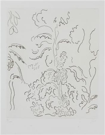 Virgilio Guidi Senza titolo, acquaforte su carta, cm. 70x50, es. 81/150,...