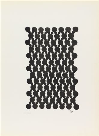 Gastone Biggi Senza titolo, 1967, litografia su carta, cm. 33x24, es....