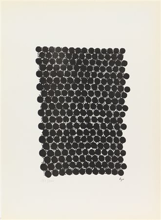 Gastone Biggi Senza titolo, 1967, litografia su carta, cm. 33x24, es....