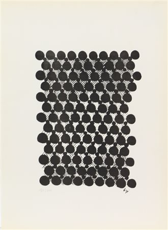 Gastone Biggi Senza titolo, 1967, litografia su carta, cm. 33x24, es....
