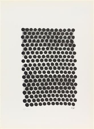 Gastone Biggi Senza titolo, 1967, litografia su carta, cm. 33x24, es....