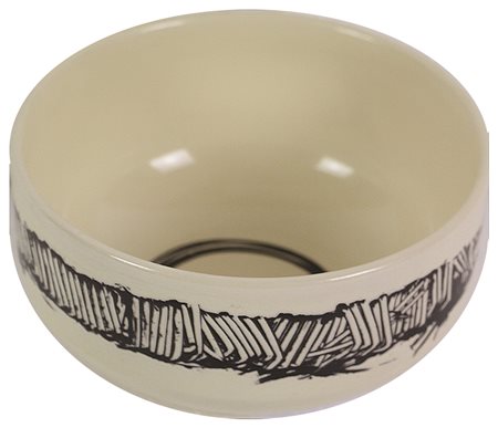 Emilio Scanavino Senza titolo, ciotola in ceramica, cm. 8,5x17, firma...