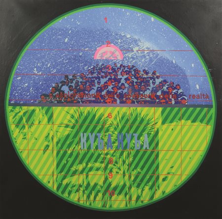 Fernando De Filippi Esplorazione dello Spessore della Realtà, 1970, acrilico...