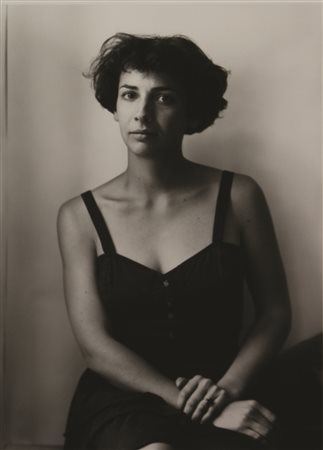 Thomas Struth Claire Chevrier, 1988, stampa fotografica in b/n, cm. 57x40,...