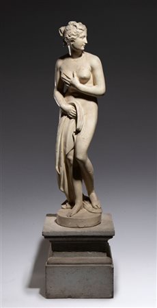  
Scultura raffigurante Venere pudica Italia, XIX secolo
 Altezza x larghezza x profondità: 144 x 37 x 37 cm