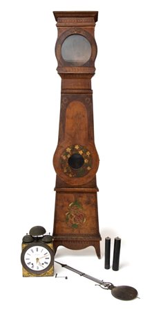  
Orologio a colonna firmato Pietro Bini Italia, XIX secolo
 Altezza x larghezza x profondità: 234 x 45 x 21 cm