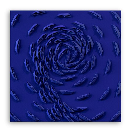 RICCARDO GUSMAROLI (1963)  - Vortice Blu