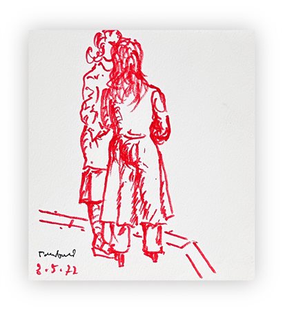 ORFEO TAMBURI (1910-1994) - Senza Titolo, 1972