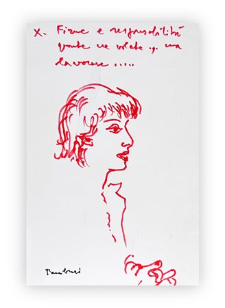ORFEO TAMBURI (1910-1994) - Firme e responsabilità quante ne volete.. Ma lavorare..