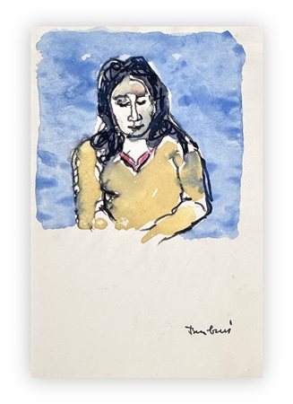 ORFEO TAMBURI (1910-1994) - Senza Titolo
