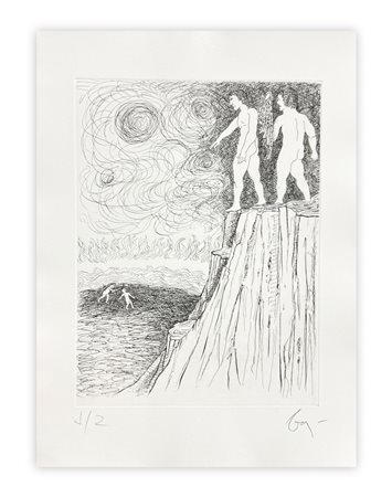 ENRICO BAJ (1927-2003) - Paradiso Perduto: il mondo appena creato, 1986