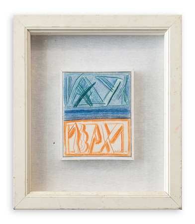 RICCARDO LICATA (1929-2014) - Senza Titolo, 1968