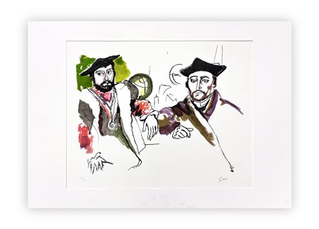 RENATO GUTTUSO (1911-1987) - Senza Titolo