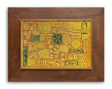 EZIO GRIBAUDO (1929-2022) - Composizione, 1968