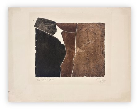 ENRIQUE PEYCERE (1927-1988) - Défense d'afficher, 1961