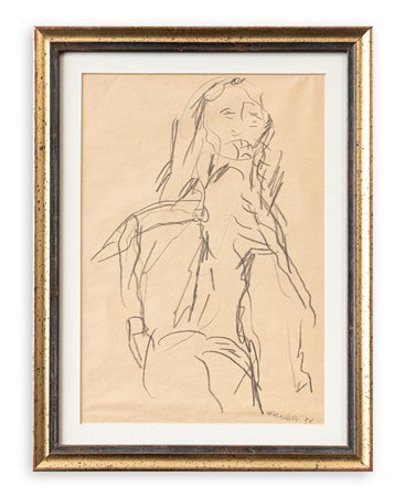 POMPILIO MANDELLI (1912-2006) - Figura, 1958