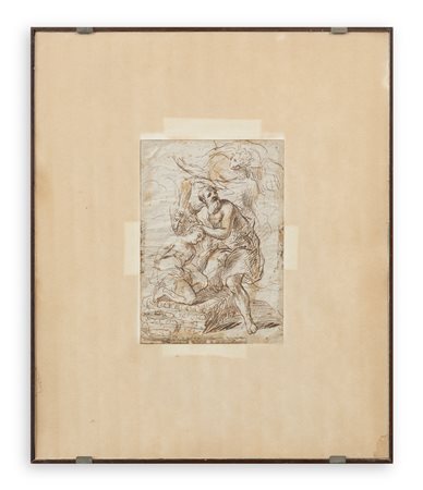 ANONIMO DEL XVIII SECOLO - Senza Titolo (Il sacrificio di Isacco)