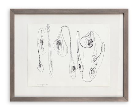 GINO BOGONI (1921-1990) - Senza Titolo (Composizione spazialista), 1968
