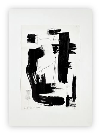 GINO BOGONI (1921-1990)
Senza Titolo (Nuove ombre), 1988