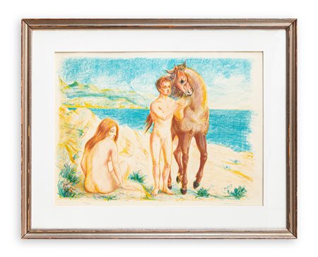 ALIGI SASSU (1912-2000) - Nuredduna, 1970