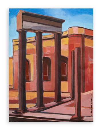 MAURIZIO MARTINO (1954) - Rovine greco-romane