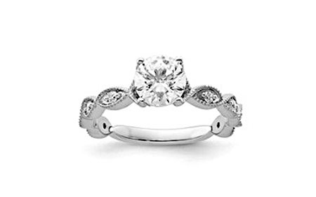 ANELLO IN ORO CON DIAMANTI NATURALI PER 1,12 CT