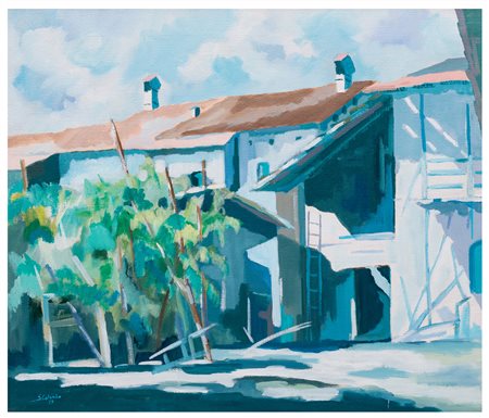 Sergio Colombo (1929 - 2014)
Vecchio cascinale, 1979