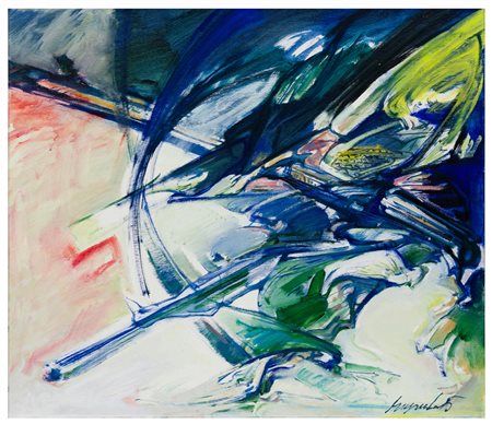 Cesco Magnolato (1926 - 2022)
Temporale vegetale, 1985