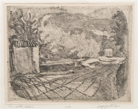 Luigi Bartolini (1892 - 1963)
Via delle coppie, 1934