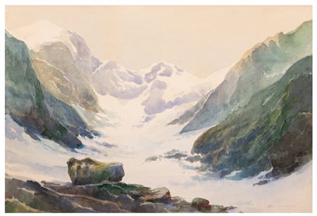 Attilio Invernizzi (1870 - 1943)
Col du Niage