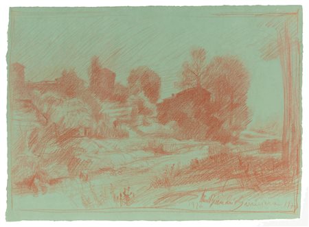Lino Bianchi Barriviera (1906 - 1985)
Paesaggio, 1976