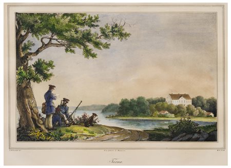 Mikael Gustaf Anckarsvärd (1792 - 1878)
Tårna - Paesaggio, 1825 circa