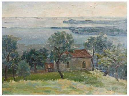 V. Corradi (XX secolo)
Il Garda grigio, 1933