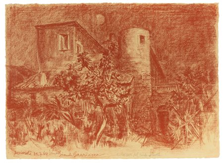 Lino Bianchi Barriviera (1906 - 1985)
La casa del sordo di Acciaroli, 1964
