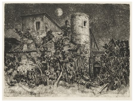 Lino Bianchi Barriviera (1906 - 1985)
La casa del sordo di Acciaroli, 1965
