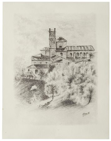 Autore non riconosciuto (XX secolo)
Scorcio di paese