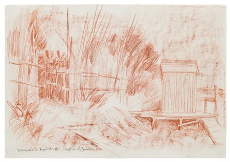 Lino Bianchi Barriviera (1906 - 1985)
Ingresso all’orto di Acciaroli, 1963