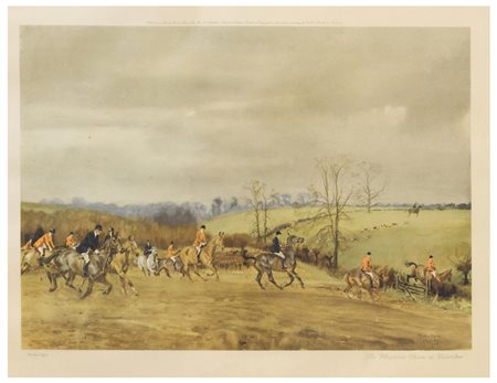 Michael Lyne (1912 - 1989)
The Waddon Chase at Waterloo