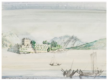 Friedrich Lose (1776 - 1833), e Caroline Lose (1784-1837), da
Isola Madre, 1818